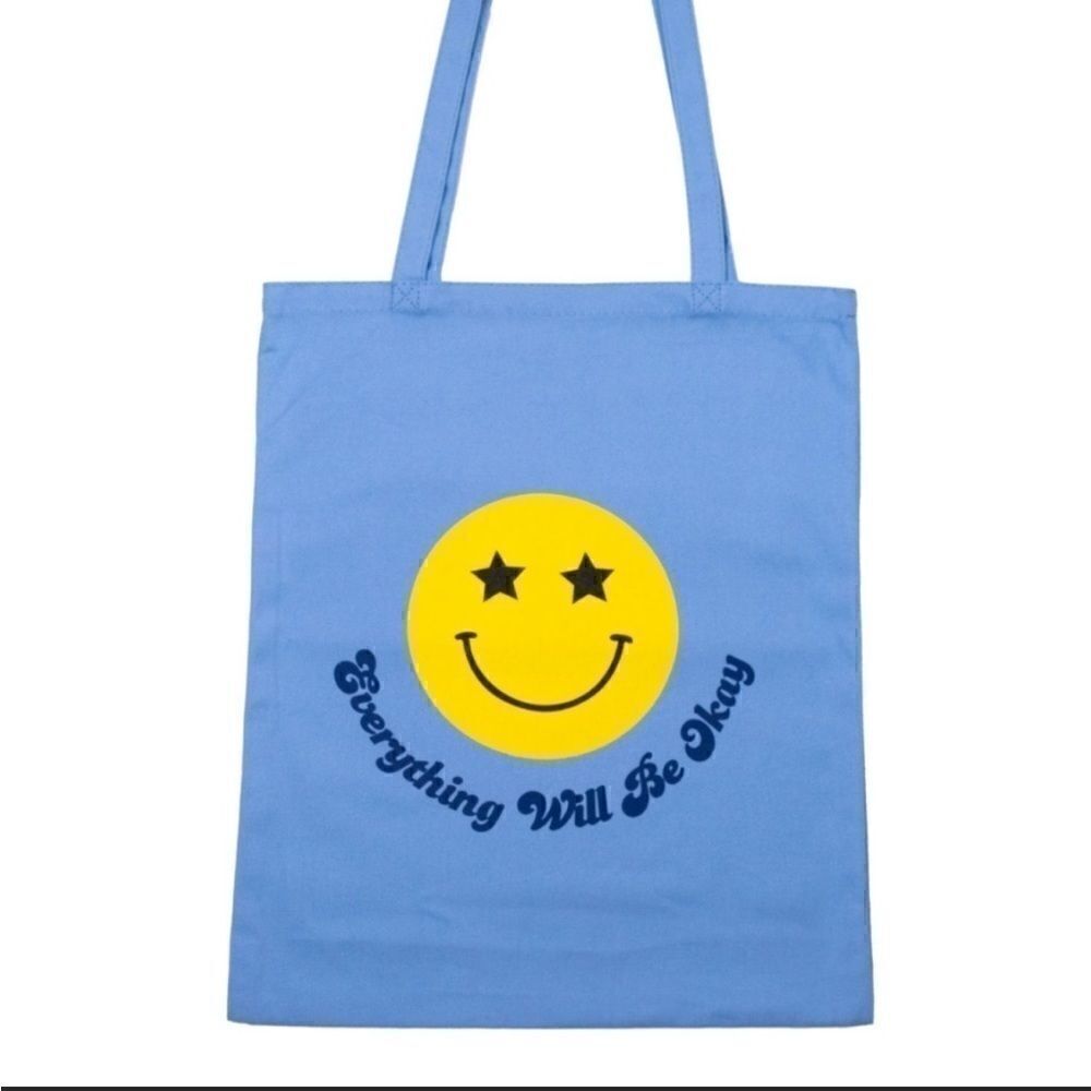 SKINNYDIP LONDON Women's Canvas Medium Tote Bag Blue - Picture 2 of 4